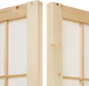 Homestyle4u 75, Paravent Raumteiler 4 teilig, Holz Natur, Produktbild-Vorschau 5