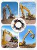 Baumaschinenschlüsselset, 70-teilig, Universalschlüssel, Bagger, Traktor Productafbeelding-voorbeeld
