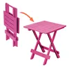 Tavolo pieghevole in plastica ADIGE 45 x 43 cm - rosa - Anteprima dell’immagine prodotto 6