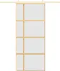posuvné dveře vidaXL Golden 90x205 cm matné ESG sklo a Náhled obrázku produktu 3