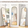 HOMCOM Lustro pełnopostaciowe 170 x 50 cm Wypukłe lustro Podgląd zdjęcia produktu 7