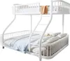 Merax Etagenbett 90x200 und 140x200 cm, Metallrahmen Produktbild-Vorschau 7