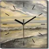 Coloray Uhr auf Leinwand 30x30 cm Wand Uhr Dekoration Produktbild-Vorschau 1