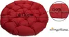 sunnypillow Papasansessel | Rattansessel mit Kissen rund Produktbild-Vorschau 5