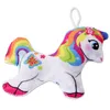 6 Stück  TE-Trend Plüsch Einhorn Regenbogen Plüschanhänger Produktbild-Vorschau 5