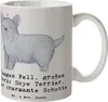 Mr. & Mrs. Panda Teetasse Skye Terrier - Grau Pastell - Produktbild-Vorschau 1