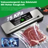 Vakuumiergerät, 8-in-1 Lebensmittel-Vakuumierer, 75 KPa Produktbild-Vorschau 5