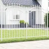 vidaXL Tuinhek WOERDEN, 240 x 190 cm, gepoedercoat staal, Productafbeelding-voorbeeld 2