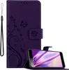 Cadorabo kryt pre Sony Xperia L3 ochranný kryt vo fialovej Náhľad obrázku produktu 1
