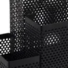 relaxdays Schreibtischorganizer Metall gelocht Produktbild-Vorschau 5