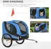 PawHut Fahrradanhänger Hundeanhänger Hunde Fahrrad Tier Produktbild-Vorschau 4