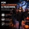 Fledermaus Kostüm Kinder 4 in 1 – Halloween Set ab 4 Jahren Produktbild-Vorschau 6