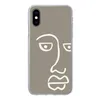 MuchoWow® Handyhülle Schutzhülle Hülle für iPhone X Gesicht Produktbild-Vorschau 1