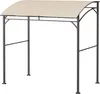 Grillpavillon mit 10 Haken, Gartenpavillon Stahlrahmen Produktbild-Vorschau 3