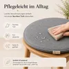 SILUK: Cuscino per seduta in feltro, Ø 36 cm - Cuscino per Anteprima dell’immagine prodotto 6