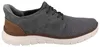 RIEKER Herren Schlupfsneaker grau braun Textil Kunstleder - Produktbild-Vorschau 7