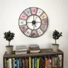 vidaXL Horloge murale Vintage avec mouvement à quartz 60 cm Voir les images du produit 1
