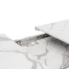 MODFU Table À Manger - Extensible Avec Plateau MDF Marbre Voir les images du produit 9