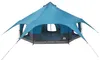 vidaXL Tente familiale pour 10 personnes, couleur bleue Voir les images du produit 4