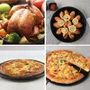 4 x XL Plaque à pizza ronde 32 cm Plaque à pâtisserie Voir les images du produit 5