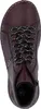A top-down view of a single burgundy boot with black and white laces. Produktbild-Vorschau