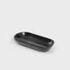 HOMLA FAMELIO ovaler schwarzer Teller 16 cm Produktbild-Vorschau 2
