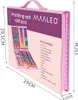 Kit verniciatura in valigetta 168 pz rosa Anteprima dell’immagine prodotto 29