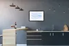 MuchoWow® Gerahmtes Poster Marmor - Welle - Blau - Muster - Produktbild-Vorschau 2