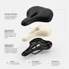 Sedlo BikePeak City s paměťovou pěnou Náhled obrázku produktu 2
