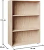 Étagère bibliothèque chêne 115 x 60 x 28 cm Meuble de Voir les images du produit 1