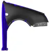 BLU Spatbord geschikt voor Volkswagen Bora 1J1 1J6 LB5N Productafbeelding-voorbeeld 7