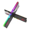 Two RAM modules are crossed over each other on a white background. Podgląd zdjęcia produktu