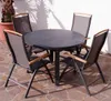 ALEOS. Gartengarnitur Gartenset Aluminium TEAK Set mit Produktbild-Vorschau 4