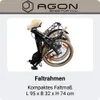 Agon Cruiser 20 Zoll Klapprad für Damen und Herren 150 - Produktbild-Vorschau 5