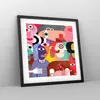 Gerahmtes Poster - Schwarzer Rahmen - Abstraktion modern - Produktbild-Vorschau 8