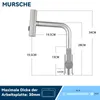 ZMH Rubinetto da cucina estraibile Rubinetto miscelatore da Anteprima dell’immagine prodotto 2