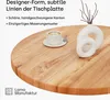 LAMO Manufaktur Tischplatte rund 90 cm aus Naturholz | Produktbild-Vorschau 5