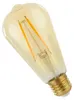 Spectrum LED E27 ST64 Edison 2W = 24W Gold 240lm Retro 300° Produktbild-Vorschau 6