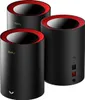 Cudy M3000 3-Pack, Čierna, Červená, Vnútorný, Sieťový Náhľad obrázku produktu 1