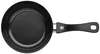 A top-down view of a black frying pan with a black handle against a white background. Náhľad obrázku produktu
