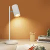 ZMH noční lampička stolní lampa do ložnice bílá - otočná Náhled obrázku produktu 4