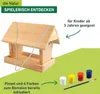 Vogelfutterhaus Bausatz inkl. Farben & Pinsel für Kinder Produktbild-Vorschau 2