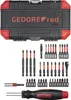A set of GEDORE red tools, including a case and various bits, laid out on a white background. Anteprima dell’immagine prodotto