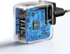 UGREEN USB-A+2*USB-C 65W GaN Worldwide Travel Fast Charger Produktbild-Vorschau 16