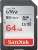 SanDisk Ultra, 64 GB, SDXC, Klasse 10, UHS-I, 80 MB/s, Produktbild-Vorschau 1