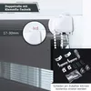 Grandekor Doppelrollo Klemmfix ohne Bohren 80x120cm Produktbild-Vorschau 3