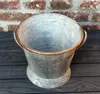 Nostalgie Zink Kübel mit Griffen, H 22,5 cm, Ø oben 25 cm, Produktbild-Vorschau 2
