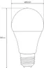 Žiarovka MARI LED E27 13W 4000K neutrálna NW 1300lm Edo Náhľad obrázku produktu 3