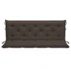vidaXL Poduszka na ławkę ogrodową Taupe 150x(50+50)x7 cm Podgląd zdjęcia produktu 18