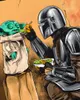 A.N.T. Mandos Ways Herren T-Shirt yoda mando kopfgeldjäger Produktbild-Vorschau 2